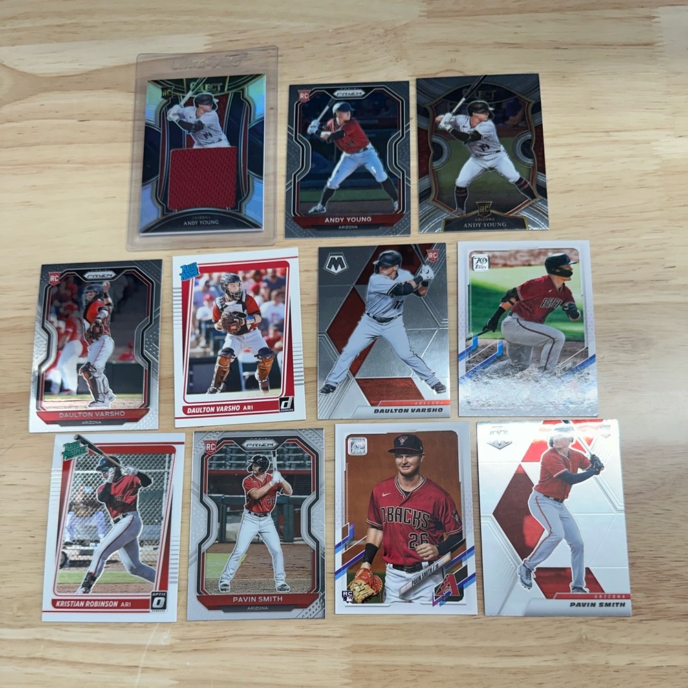 ARIZONA DIAMONDBACKS ROOKIESx 11